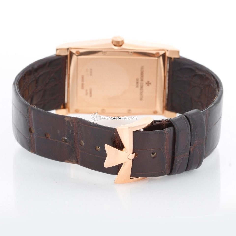 IMG_9081 Vacheron Constantin Historiques Mens watch Unisex Manual winding Rose gold 81018 000R Replica 4
