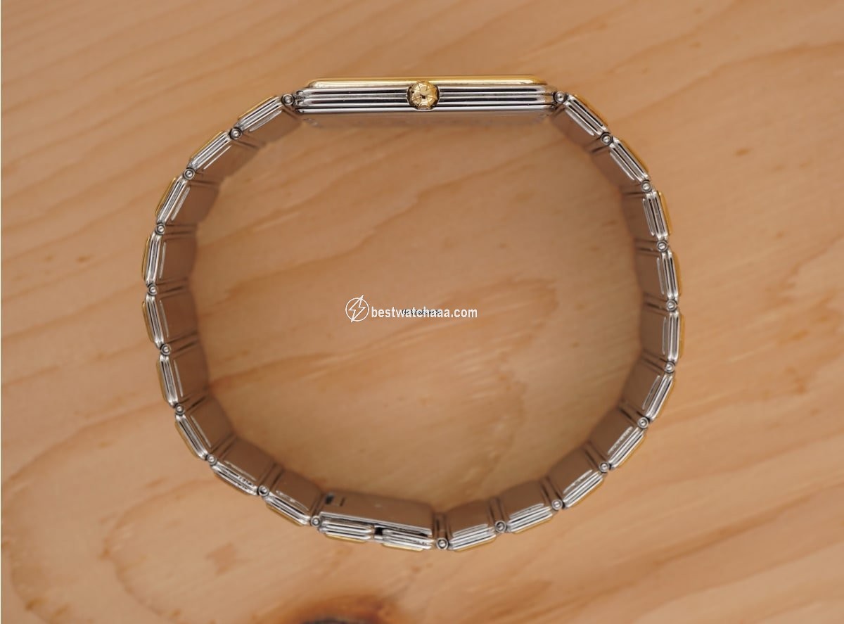 IMG_9081 Vacheron Constantin Harmony Mens watch Unisex Quartz Gold Steel 61201 Replica 4