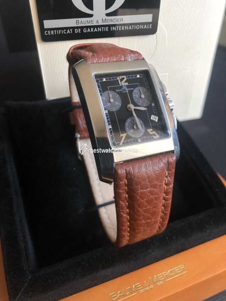 IMG_9081 Baume & Mercier Hampton Mens watch Unisex Quartz Steel M0A08809 Replica 4