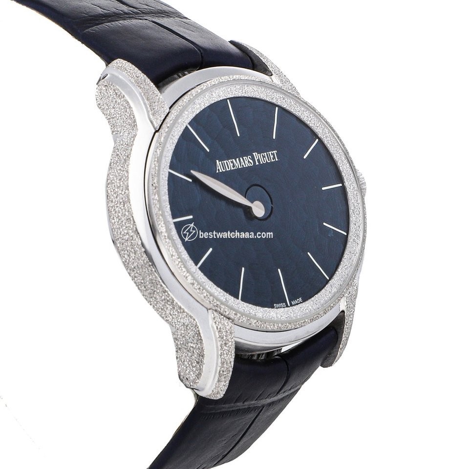 IMG_9081 Audemars Piguet Millenary Womens watch Automatic White gold 77266BC.GG.A326CR.01 Replica 4