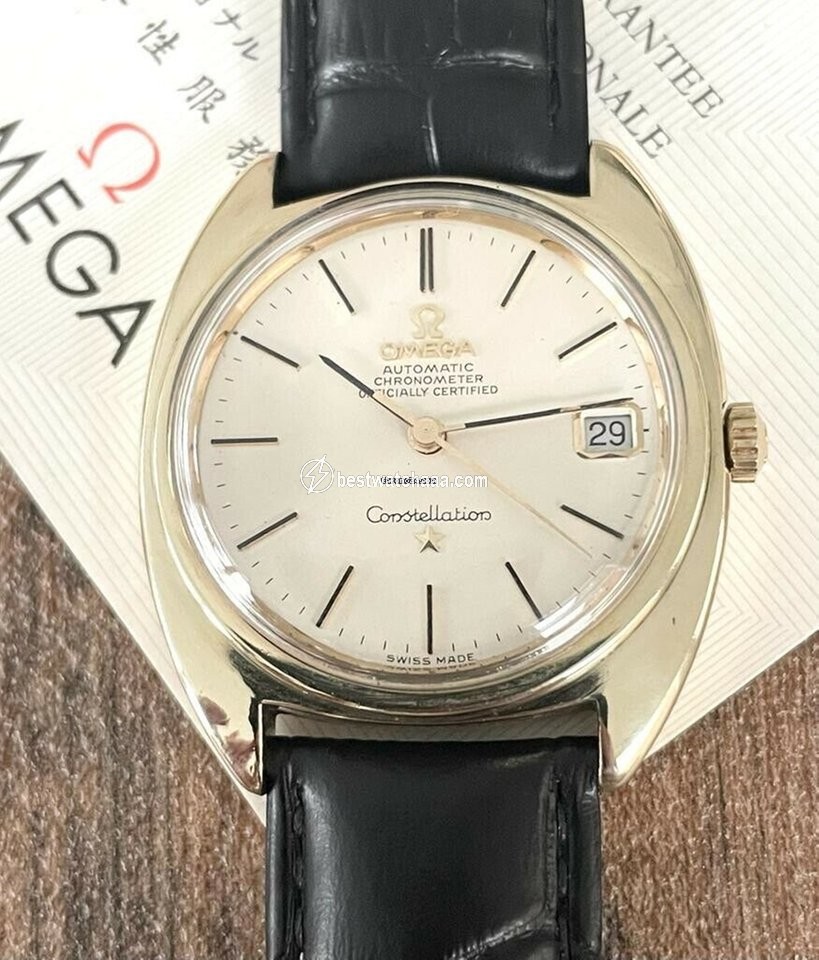 IMG_9081 Omega Constellation Mens watch Unisex Automatic Yellow gold 30 Replica 4