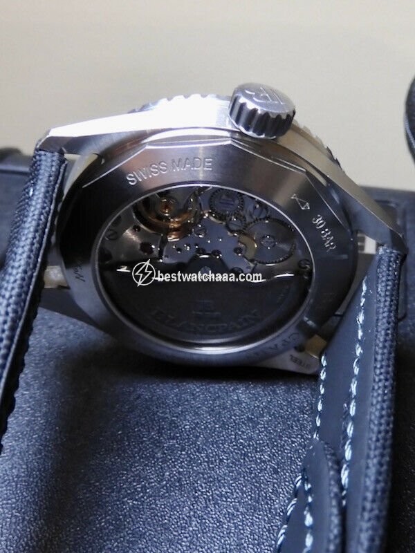 IMG_9081 Blancpain Fifty Fathoms Bathyscaphe Automatic Steel 5000-1110 Replica 4