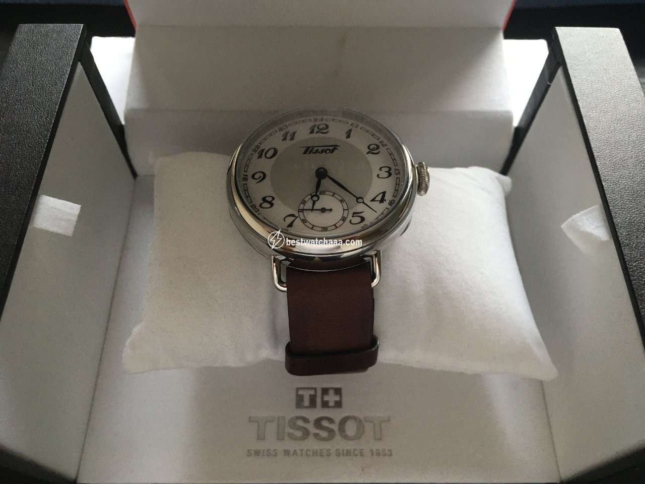 IMG_9081 Tissot Heritage Mens watch Unisex Manual winding Steel T104.405.16.012.00 Replica 4