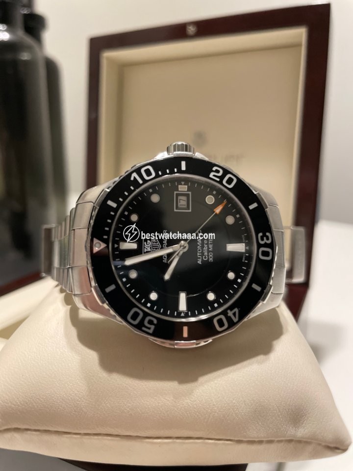 IMG_9081 TAG Heuer Aquaracer 300M Mens watch Unisex Automatic Steel WAN2110.BA0822 Replica 4