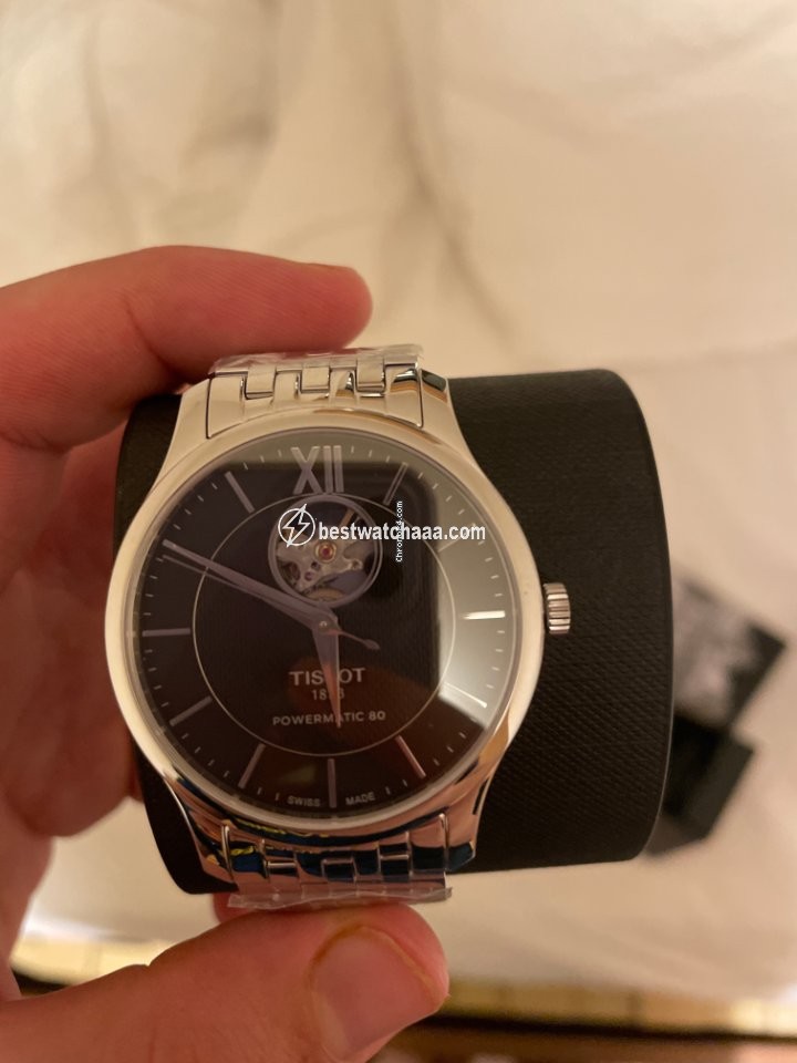 IMG_9081 Tissot Tradition Mens watch Unisex Automatic Steel T0639071105800 Replica 4