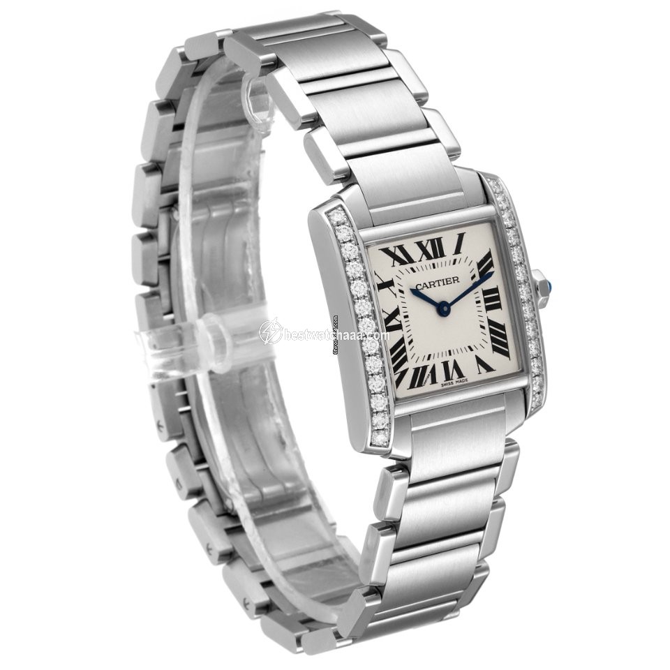 IMG_9081 Cartier Tank Francaise Womens watch Quartz W4TA0009 Replica 4