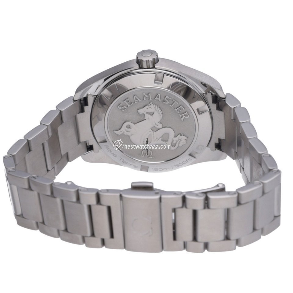 IMG_9081 Omega Seamaster Aqua Terra Mens watch Unisex Quartz Steel 231.10.39.61.06.001 Replica 4