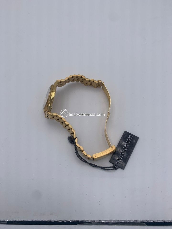 IMG_9081 Baume & Mercier Quartz Yellow gold 63193 Replica 4