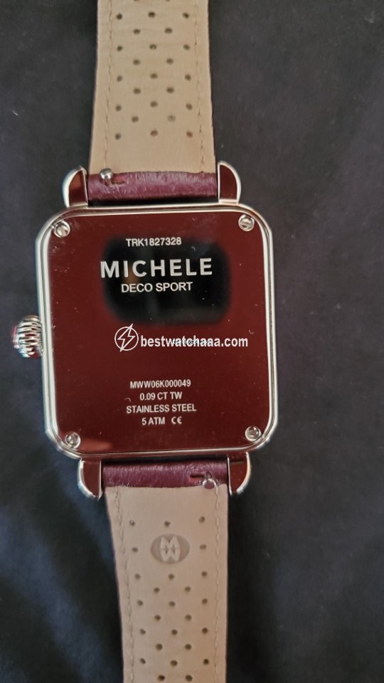 IMG_9081 Michele Deco Womens watch Quartz Steel MWW06K000004 Replica 4