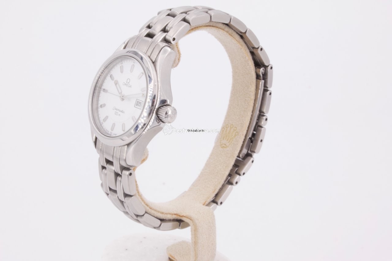 IMG_9081 Omega Seamaster Womens watch Quartz Steel 2571.81 Replica 4