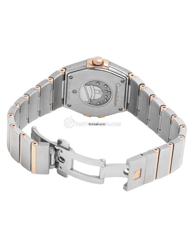 IMG_9081 Omega Constellation Quartz Mens watch Unisex Quartz Steel 123.25.27.60.55.009 Replica 4