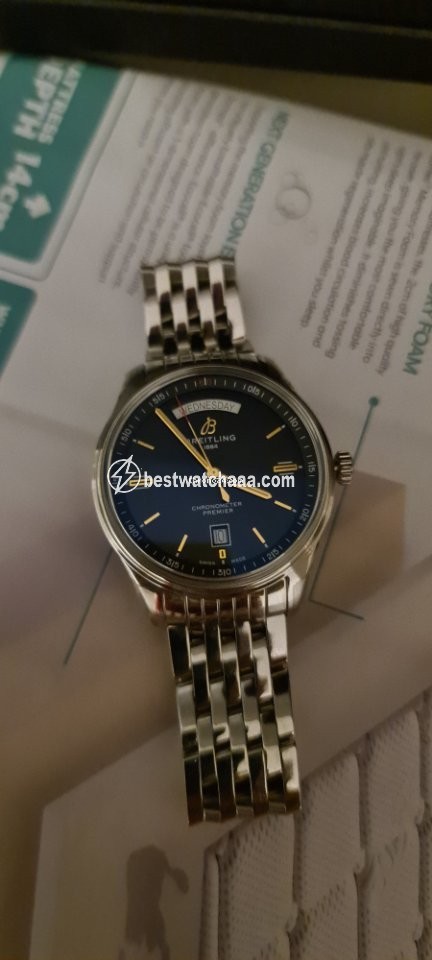 IMG_9081 Breitling Mens watch Unisex Automatic Steel A45340241B1A1 Replica 4