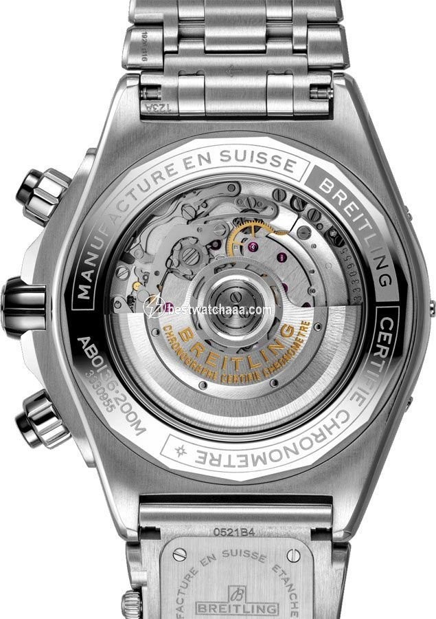 IMG_9081 Breitling Chronomat Mens watch Unisex Automatic Steel AB0136251B1A2 Replica 4