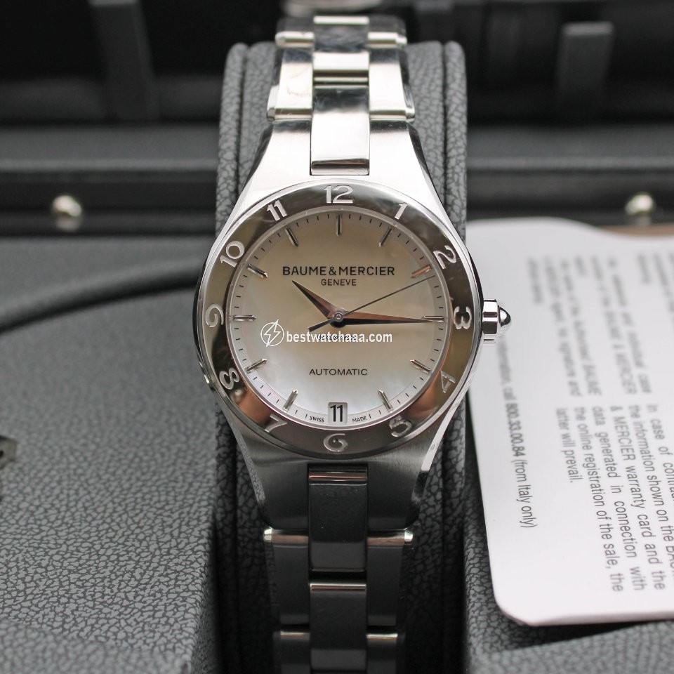 IMG_9081 Baume & Mercier Linea Womens watch Automatic Steel M0A10035 Replica 4