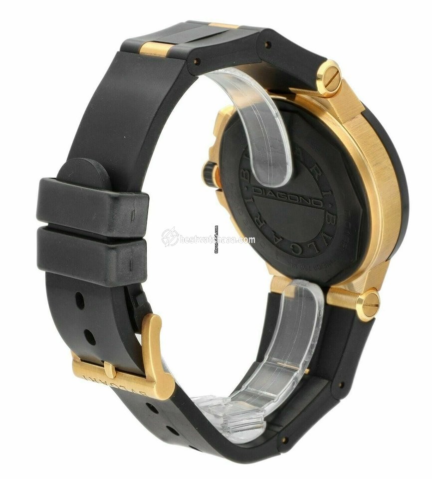 IMG_9081 Bulgari Diagono Automatic Yellow gold 101634 Replica 4