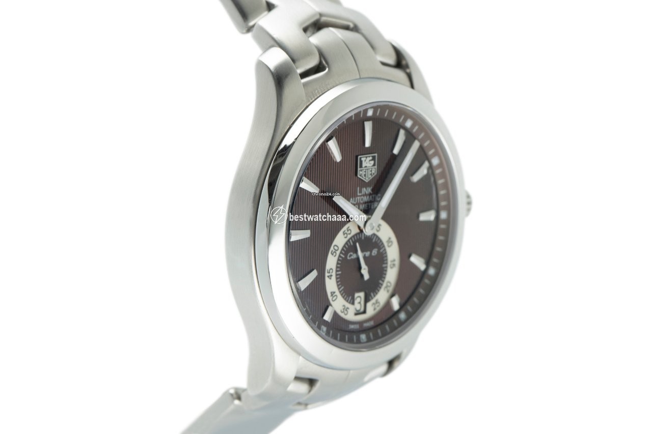 IMG_9081 TAG Heuer Link Calibre 6 Mens watch Unisex Automatic Steel WJF211C Replica 4