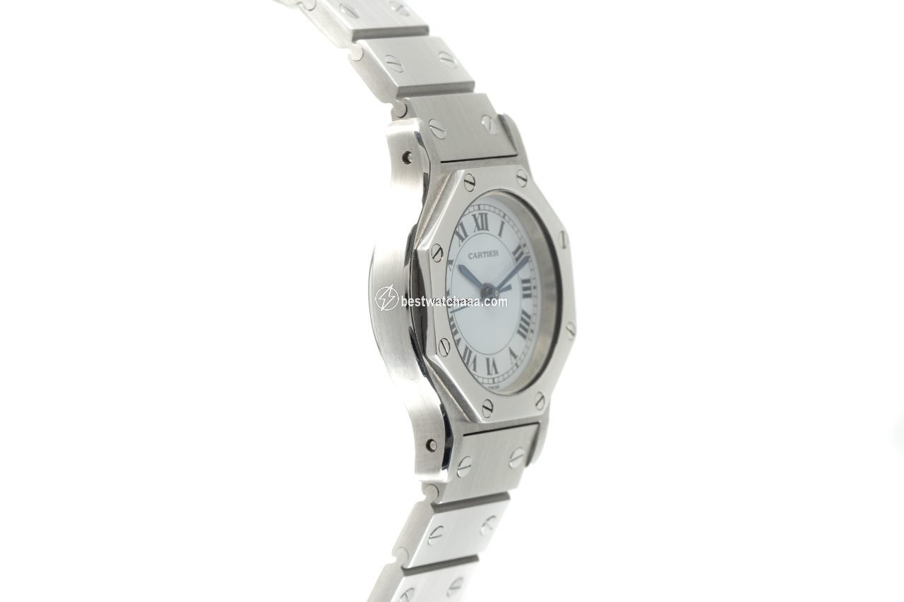 IMG_9081 Cartier Santos Womens watch Automatic Steel 0906 Replica 4