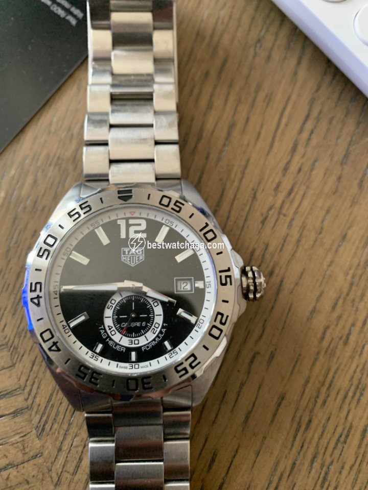 IMG_9081 TAG Heuer Formula 1 Calibre 6 Mens watch Unisex Automatic Steel WAZ2012.BA0842 Replica 4