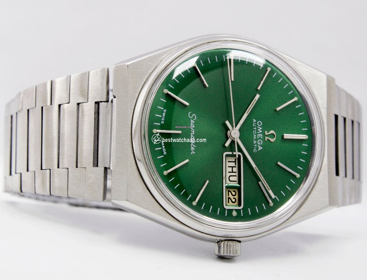 IMG_9081 Omega Seamaster Mens watch Unisex Automatic Steel 1660125 Replica 4