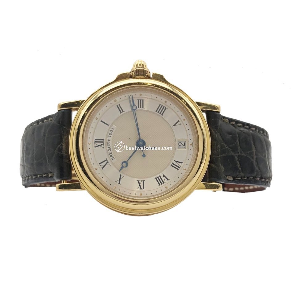 IMG_9081 Breguet Marine Mens watch Unisex Automatic Yellow gold 5800BA Replica 4