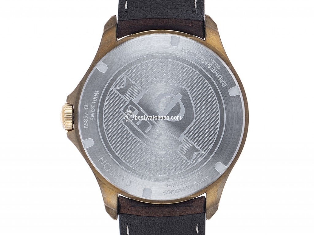 IMG_9081 Baume & Mercier Clifton Mens watch Unisex Automatic Bronze MOA10501 Replica 4