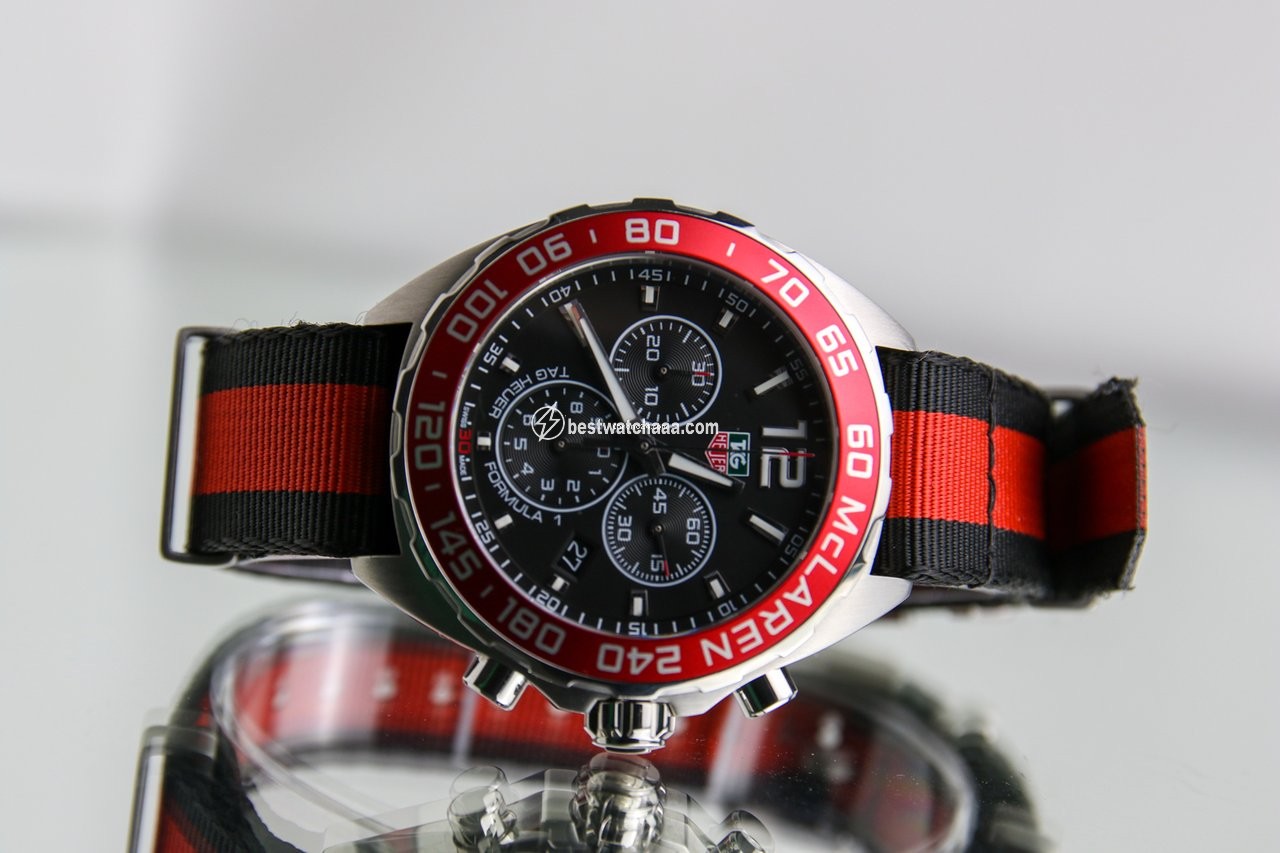 IMG_9081 TAG Heuer Formula 1 Quartz Mens watch Unisex Quartz Steel CAZ1112.FC8188 Replica 4