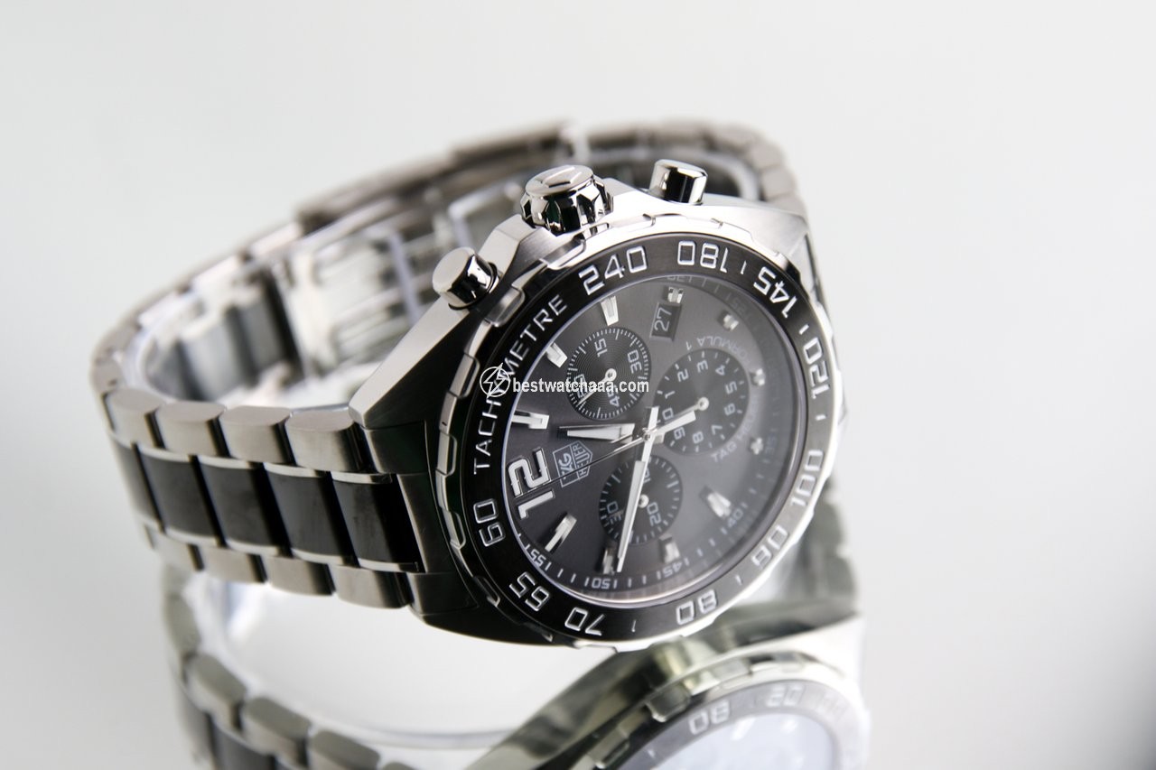 IMG_9081 TAG Heuer Formula 1 Quartz Mens watch Unisex Quartz Steel CAZ1111.BA0878 Replica 4
