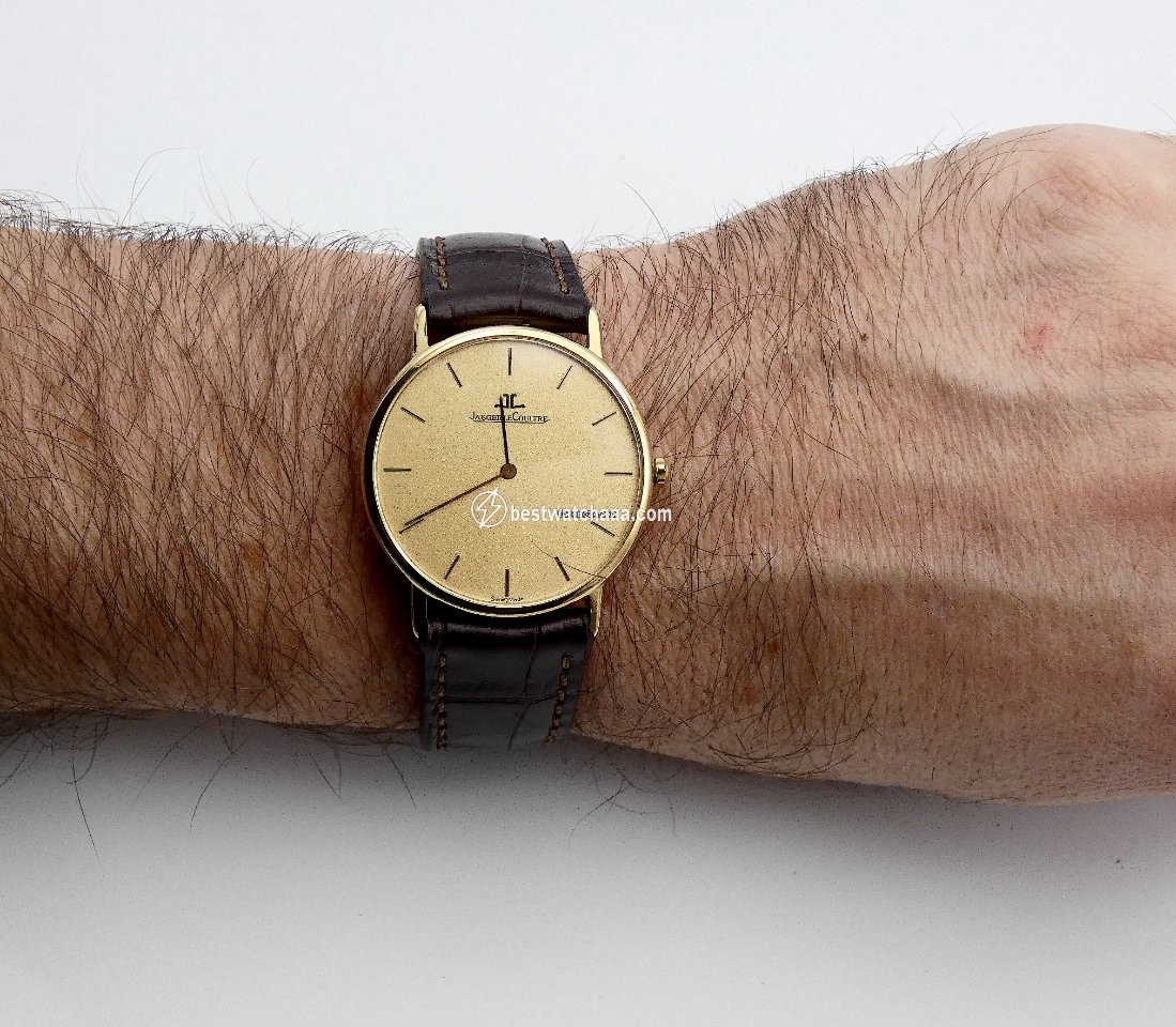 IMG_9081 Jaeger-LeCoultre Mens watch Unisex Quartz Yellow gold 140.111.11 Replica 4