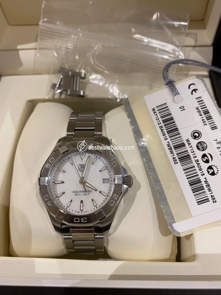 IMG_9081 TAG Heuer Aquaracer Lady Womens watch Quartz WBW1452 Replica 4