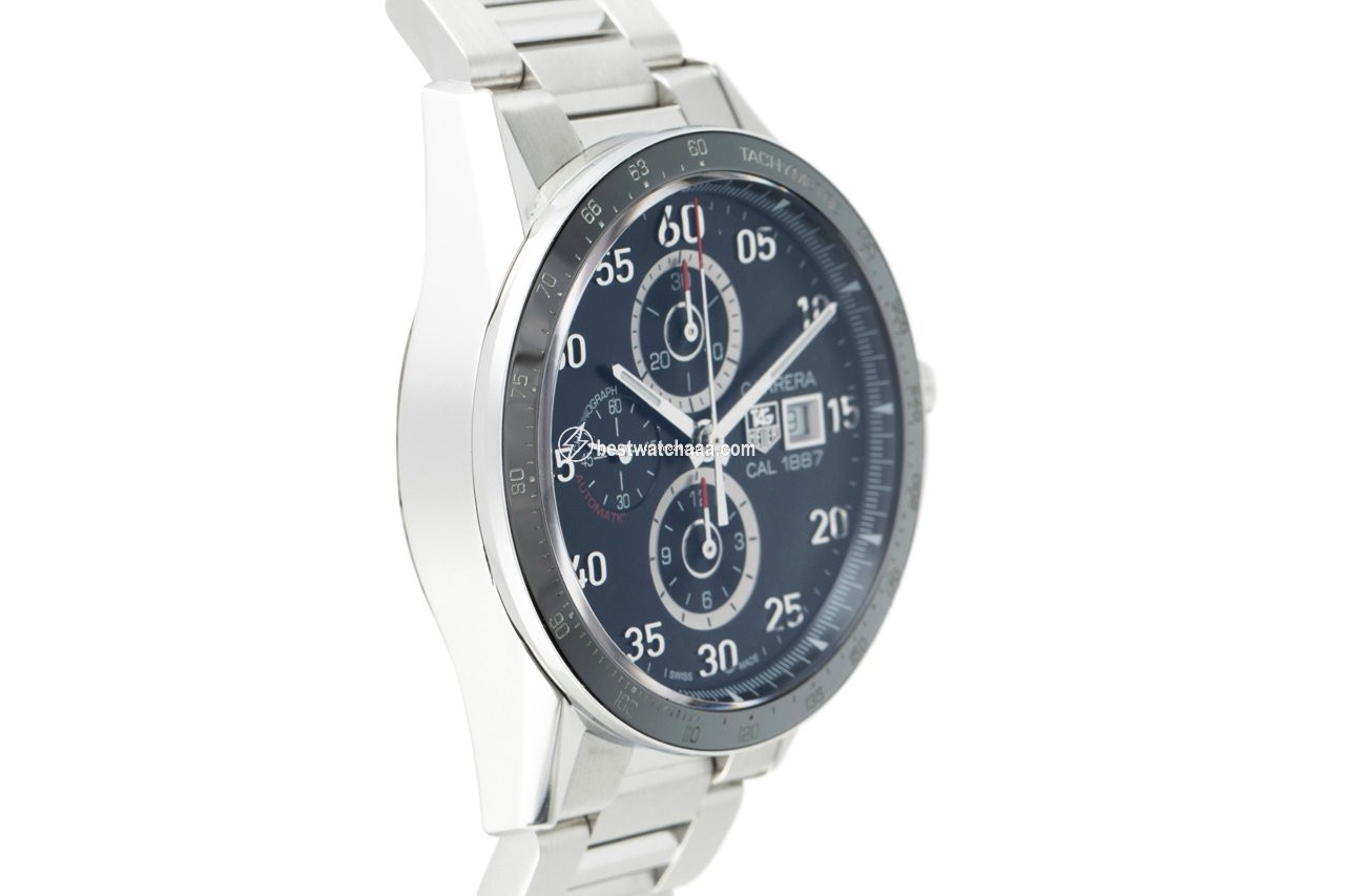 IMG_9081 TAG Heuer Carrera Calibre 1887 Mens watch Unisex Automatic Steel CAR2A10-2 Replica 4