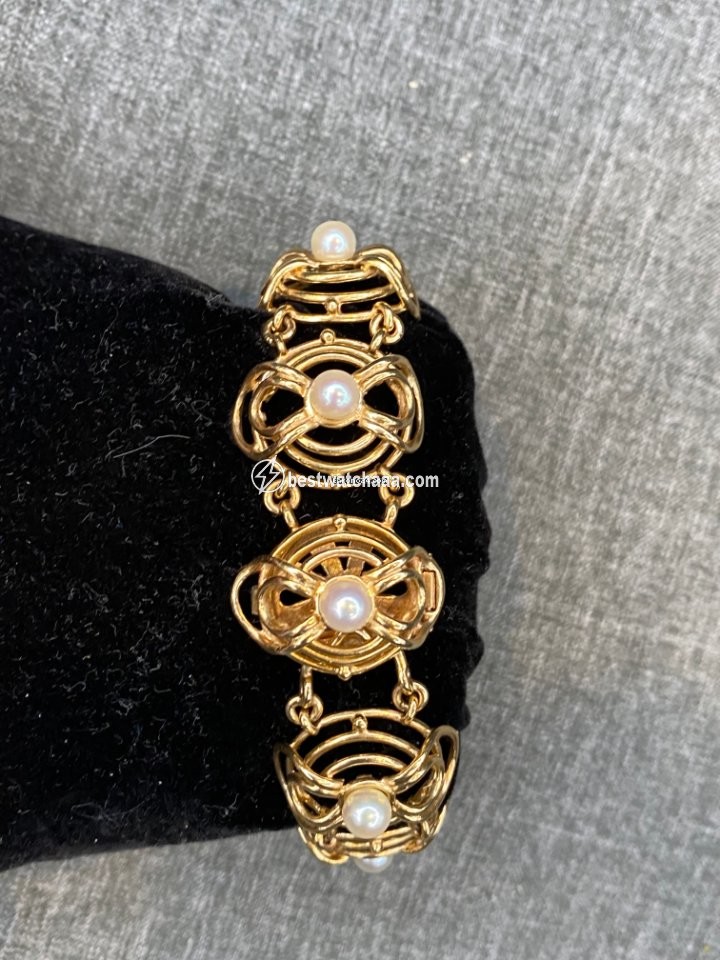 IMG_9081 Jaeger-LeCoultre Womens watch Manual winding Yellow gold LeCoultre Bracelet Watch Replica 4