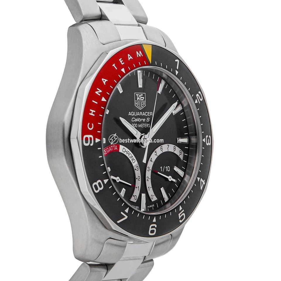 IMG_9081 TAG Heuer Aquaracer 300M Mens watch Unisex Quartz Steel CAF7112.BA0803 Replica 4