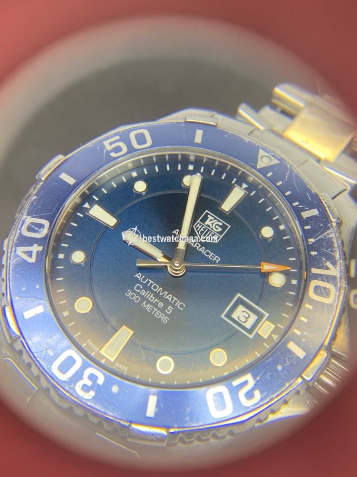IMG_9081 TAG Heuer Aquaracer 300M Mens watch Unisex Automatic Steel WAN2111.BA0822 Replica 4