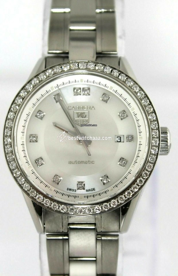 IMG_9081 TAG Heuer Carrera Lady Womens watch Automatic Steel WV2413.BA0793 Replica 4