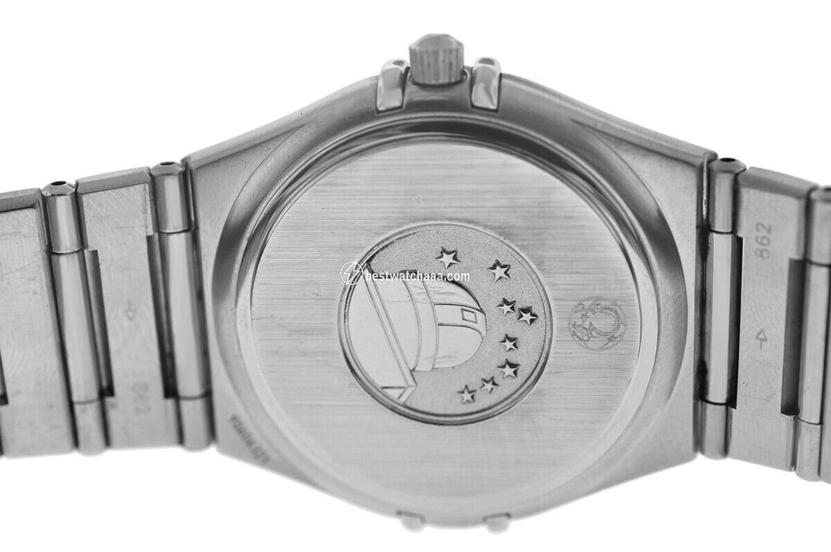 IMG_9081 Omega Constellation Mens watch Unisex Quartz Steel 1512.30 Replica 4