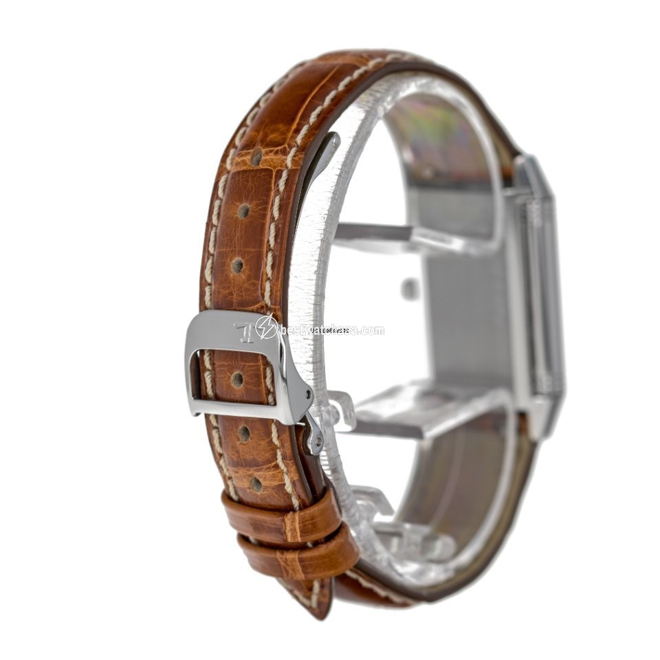 IMG_9081 Jaeger-LeCoultre Reverso Lady Womens watch Quartz Steel Q2608410 260.8.86 Replica 4