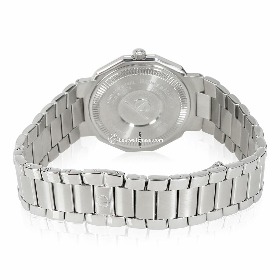 IMG_9081 Baume & Mercier Riviera Mens watch Unisex Quartz Steel MV045163 Replica 4