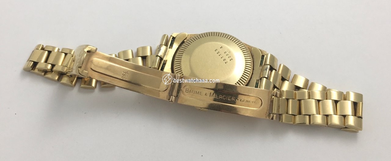 IMG_9081 Baume & Mercier Womens watch Automatic Yellow gold 3208 Replica 4