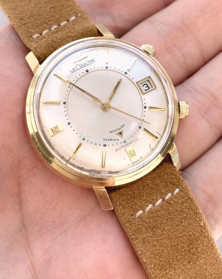 IMG_9081 Jaeger-LeCoultre Mens watch Unisex Automatic White gold 2672 Replica 4
