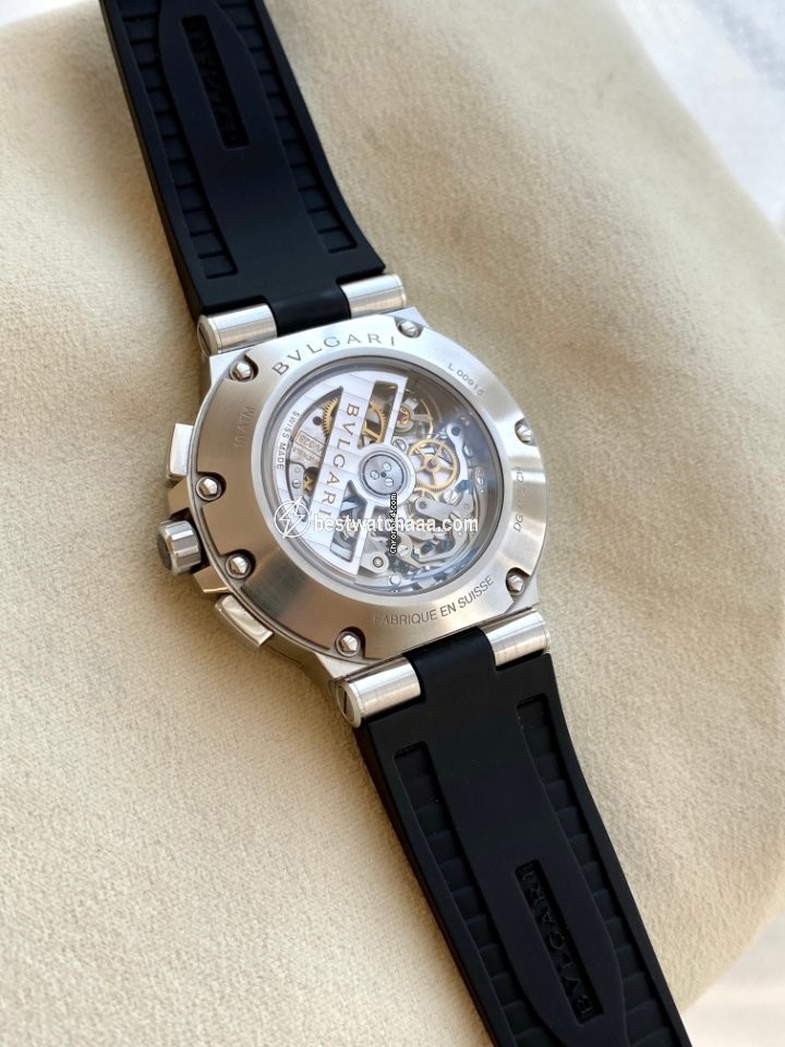 IMG_9081 Bulgari Diagono Mens watch Unisex Automatic Steel DG41BSVDCHTA Replica 4