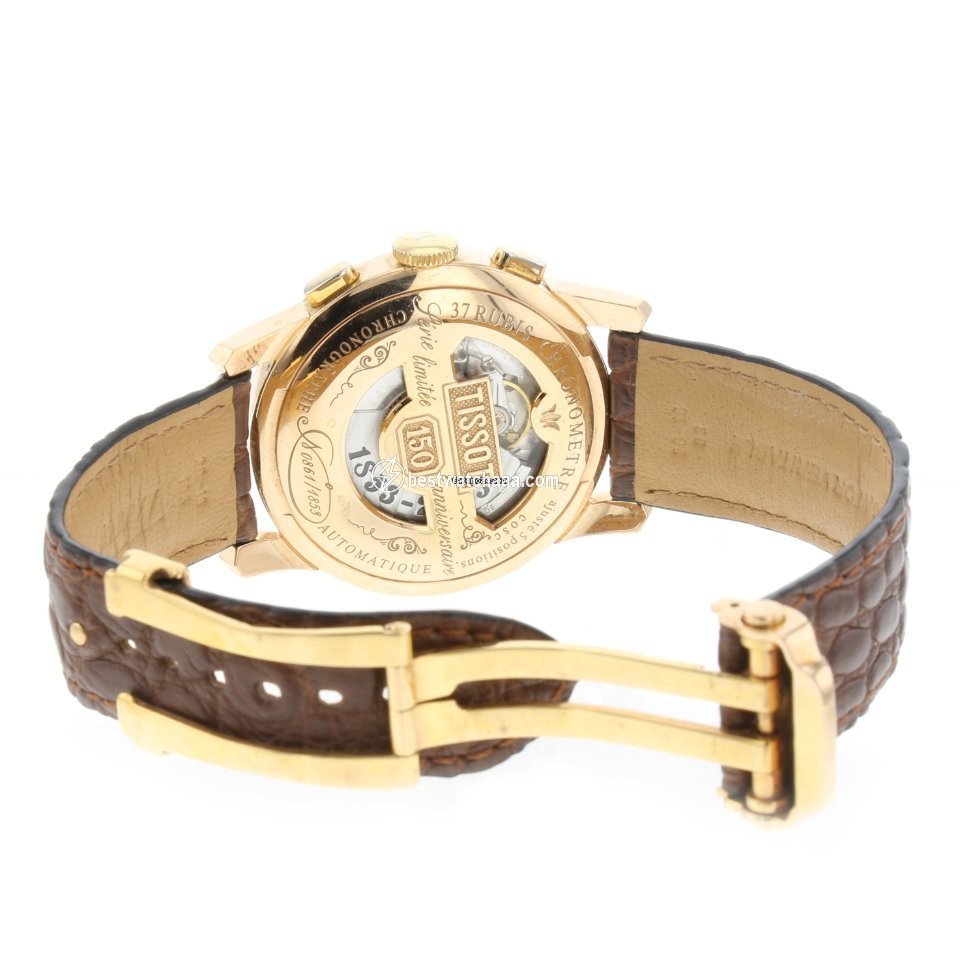 IMG_9081 Tissot Heritage Mens watch Unisex Automatic Rose gold T71.8.439.31 Replica 4