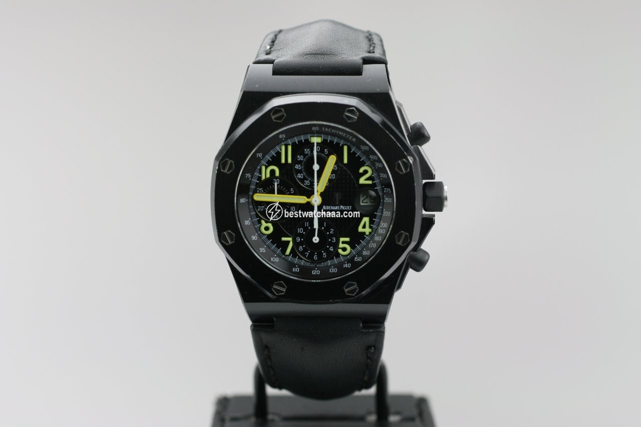 IMG_9081 Audemars Piguet Royal Oak Offshore Chronograph Mens watch Unisex Automatic Steel 25770SN.OO.0009KE.01 Replica 4