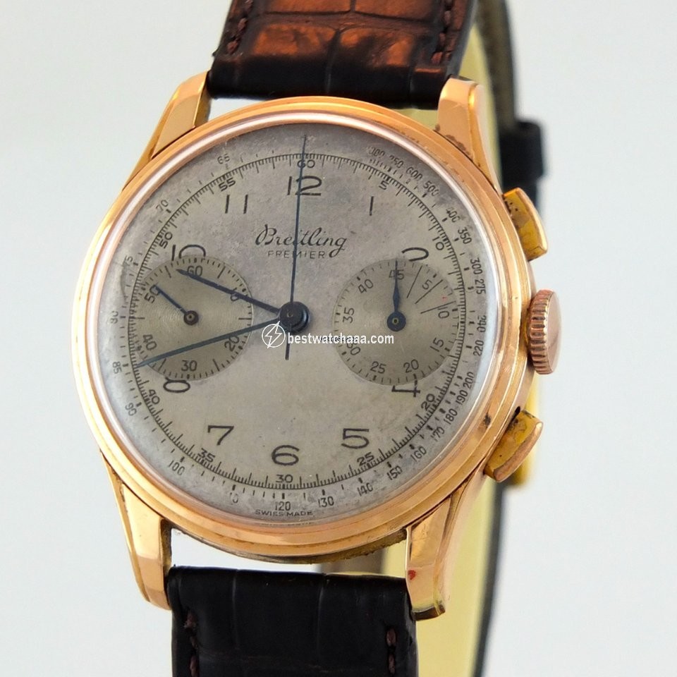 IMG_9081 Breitling Mens watch Unisex Manual winding Rose gold 782 Replica 4