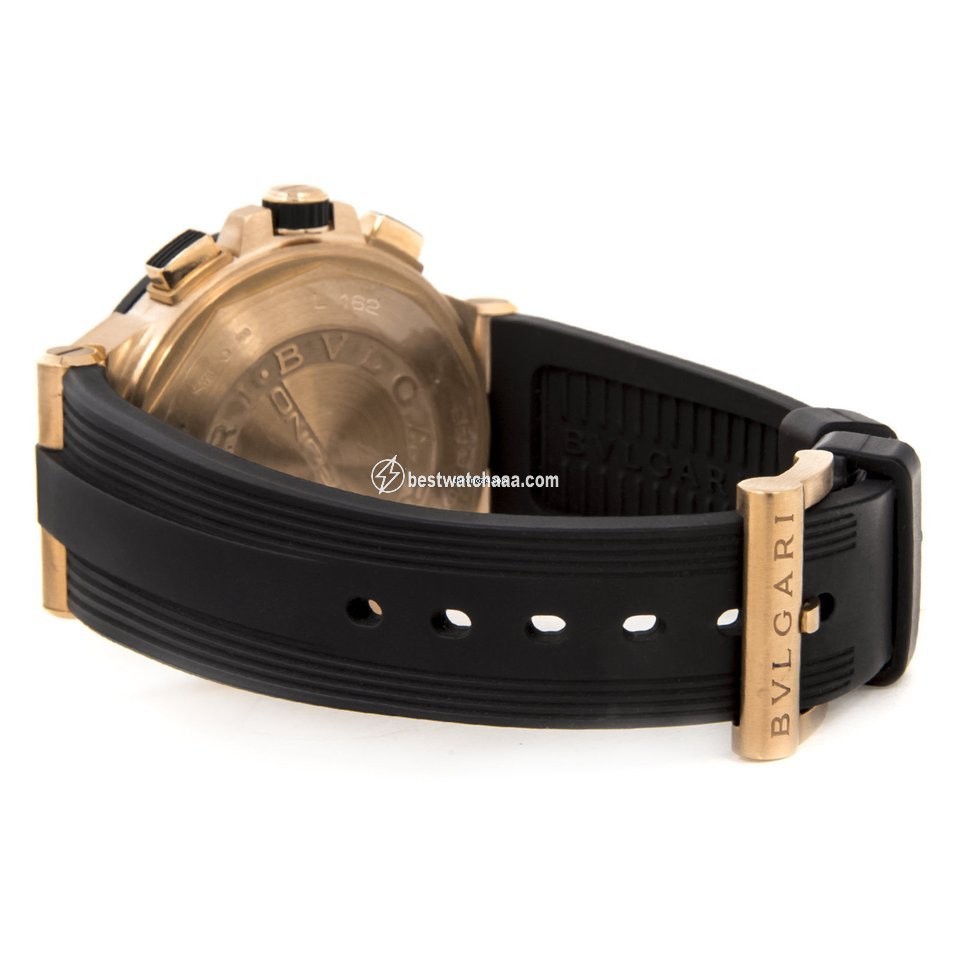 IMG_9081 Bulgari Diagono Mens watch Unisex Automatic Rose gold DGP40BGDVDCH 8 Replica 4