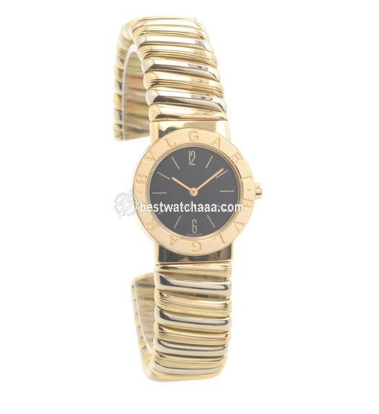 IMG_9081 Bulgari Bulgari Womens watch Quartz Yellow gold BB 26 2T Replica 4