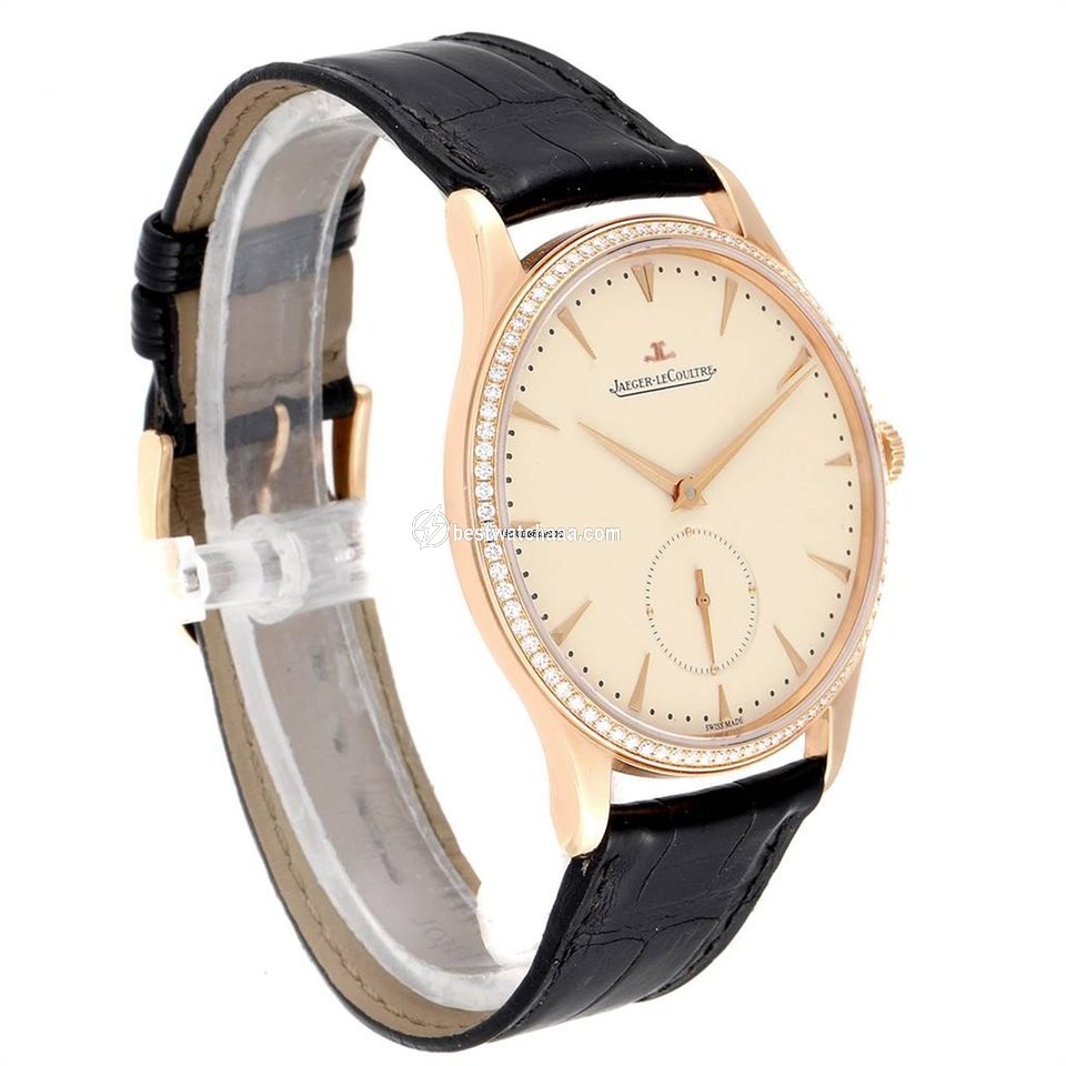 IMG_9081 Jaeger-LeCoultre Master Grande Ultra Thin Mens watch Unisex Automatic Rose gold Q1352502 Replica 4