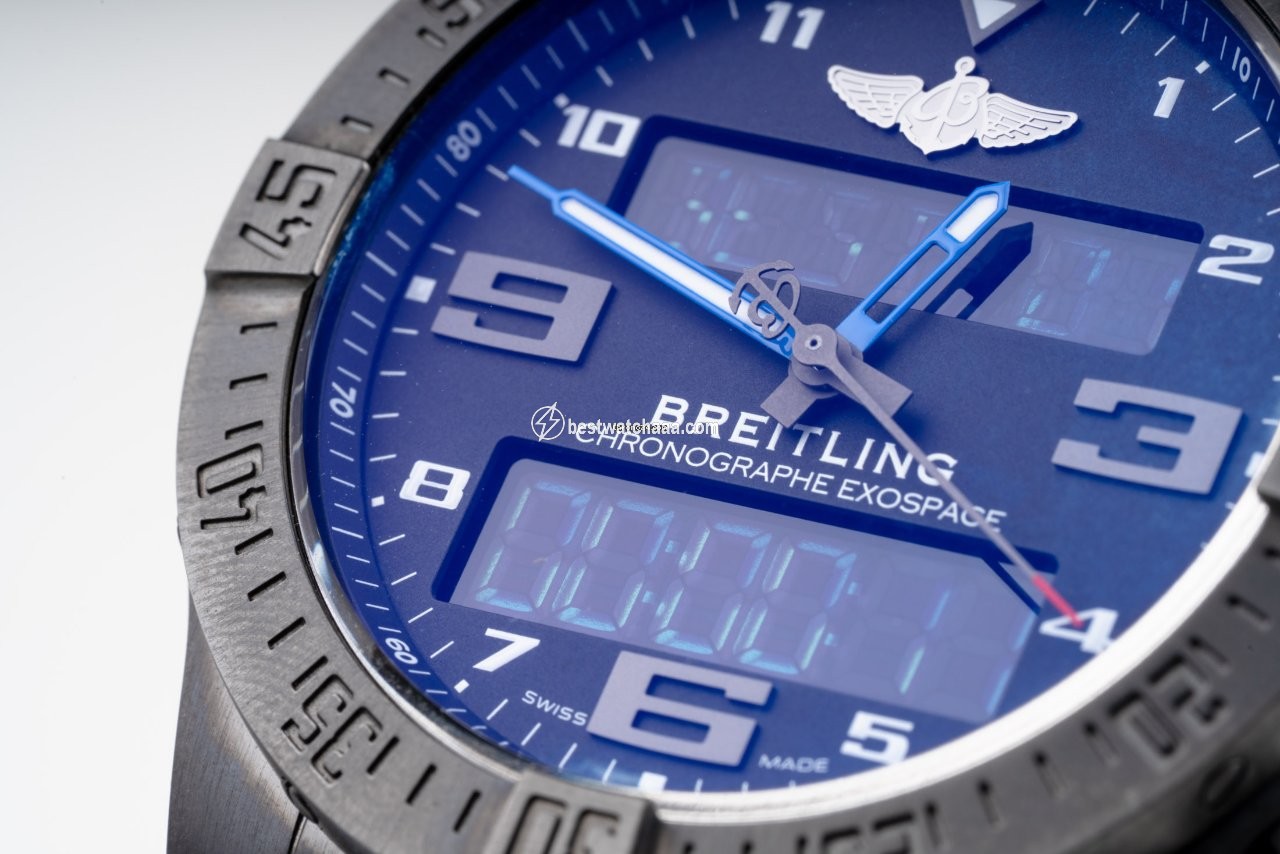 IMG_9081 Breitling Exospace B55 Connected Mens watch Unisex Quartz Titanium VB5510H2|BE45|235S|V20DSA.2 Replica 4