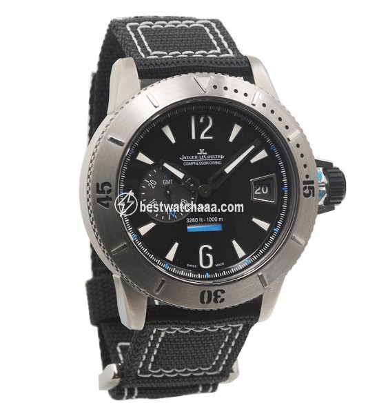 IMG_9081 Jaeger-LeCoultre Master Compressor Diving GMT Mens watch Unisex Automatic Titanium Q184T770 Replica 4