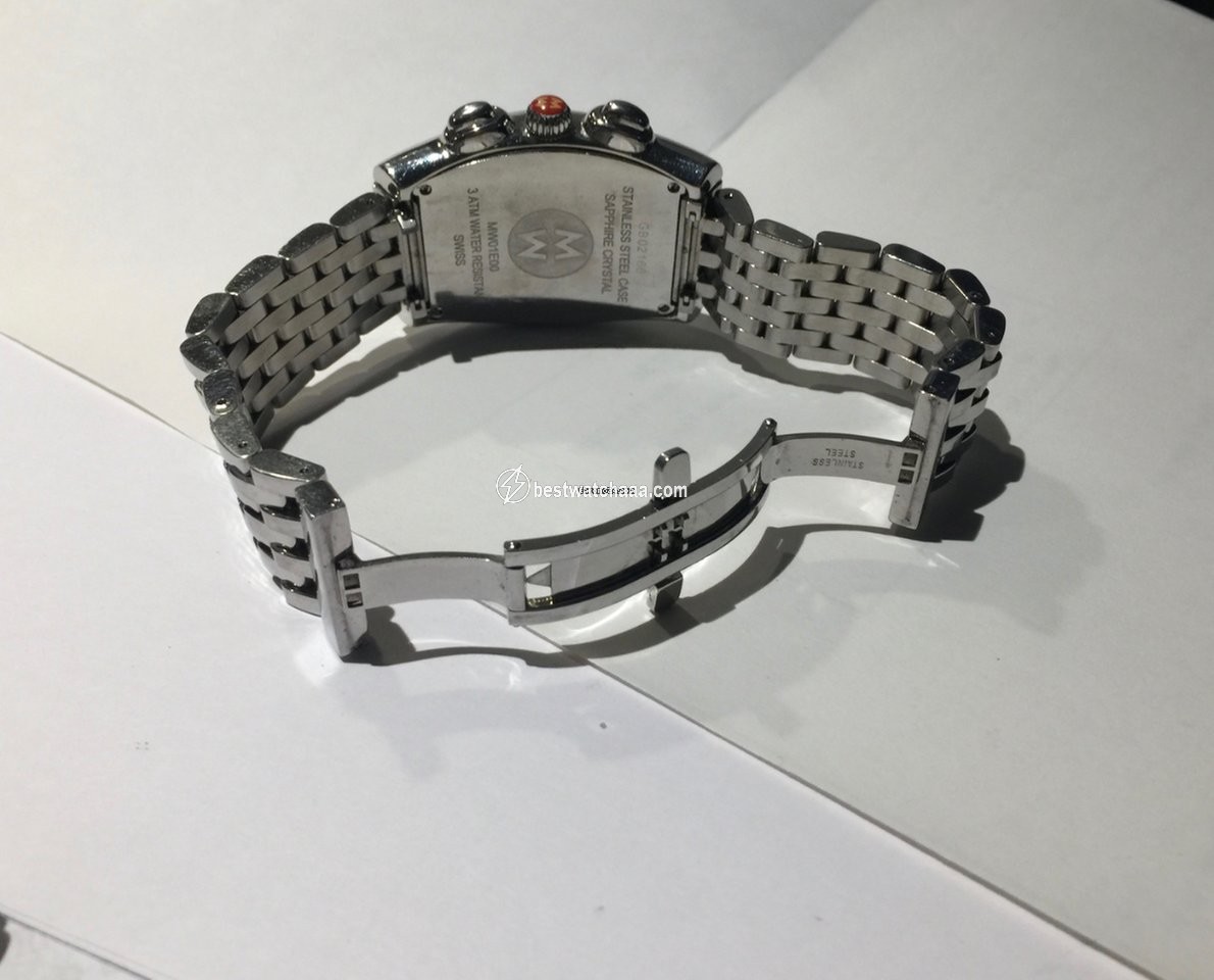 IMG_9081 Michele Mens watch Unisex Quartz Steel 38mm x50mm gb02166 Replica 4