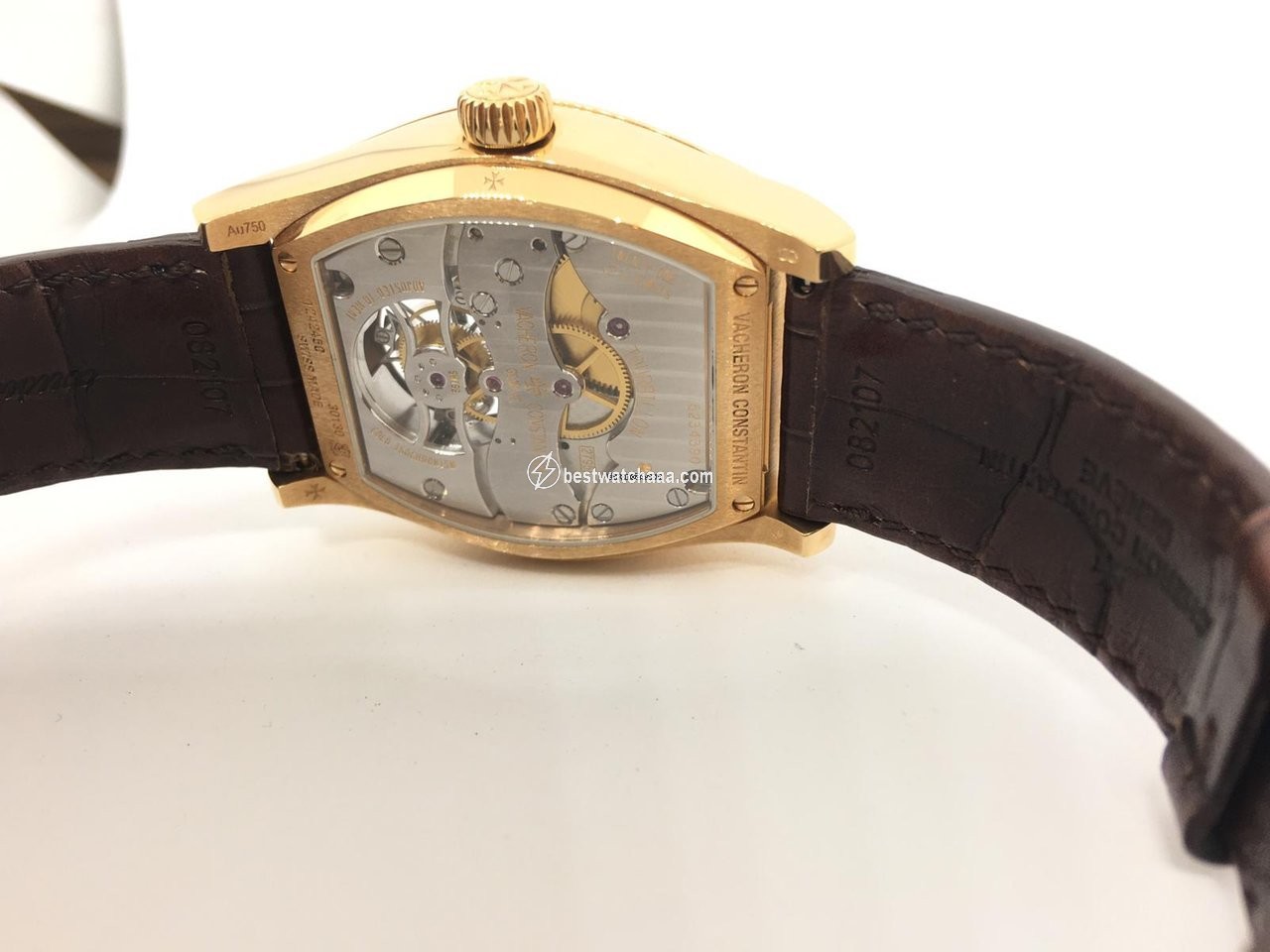 IMG_9081 Vacheron Constantin Malte Mens watch Unisex Manual winding Rose gold X30R5618 Replica 4